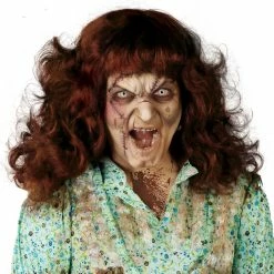 Fiestas Guirca Possessed Woman Exorcist Wig