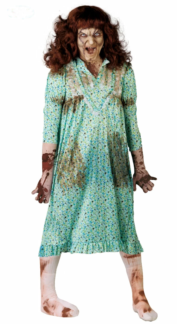 Fiestas Guirca Halloween Possessed Woman Exorcist Costume 3 Fiestas Guirca Halloween Possessed Woman Exorcist Costume