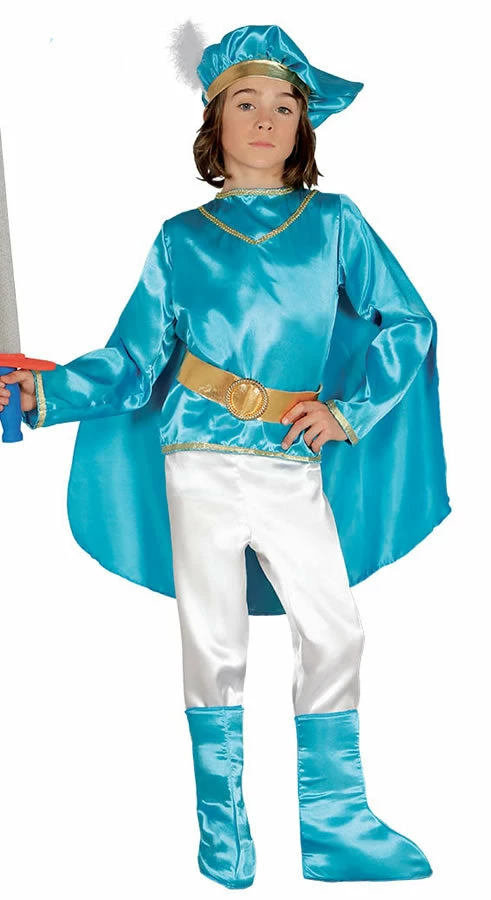 Fiestas Guirca Prince Charming Costume Blue Boys 3 Fiestas Guirca Prince Charming Costume Blue Boys