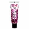 Paintglow Facepaints & FX Princess Pink Holographic Chunky Glitter Gels 12m