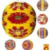 Widmann Printed Paper Ball Lanterns 6 Assorted 1 Widmann Printed Paper Ball Lanterns 6 Assorted