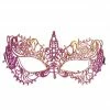 Widmann Metallic Purple Masquerade Lace Eye-mask Costume Accessories 1 Widmann Metallic Purple Masquerade Lace Eye-mask Costume Accessories