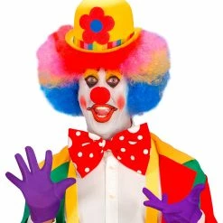 Bristol 1950's Purple Gloves Adult