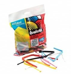 Bristol Qualatex Modelling Balloons - 260Q (100) Traditional Colour Party Supplies