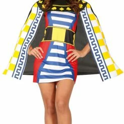 Fiestas Guirca Queen Playing Card Costume Adult Fairytale Costumes