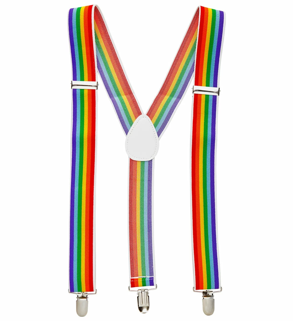 Widmann Clown & Circus Rainbow Braces 3 Widmann Clown & Circus Rainbow Braces