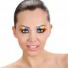 Widmann Rainbow Eye Lashes Costume Accessories