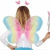 Fiestas Guirca Fairytale Costumes Rainbow Butterfly Fairy Set Kid