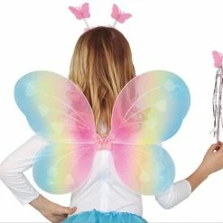 Fiestas Guirca Fairytale Costumes Rainbow Butterfly Fairy Set Kid