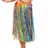 Wicked Rainbow Hula Grass Skirt 2 Wicked Rainbow Hula Grass Skirt