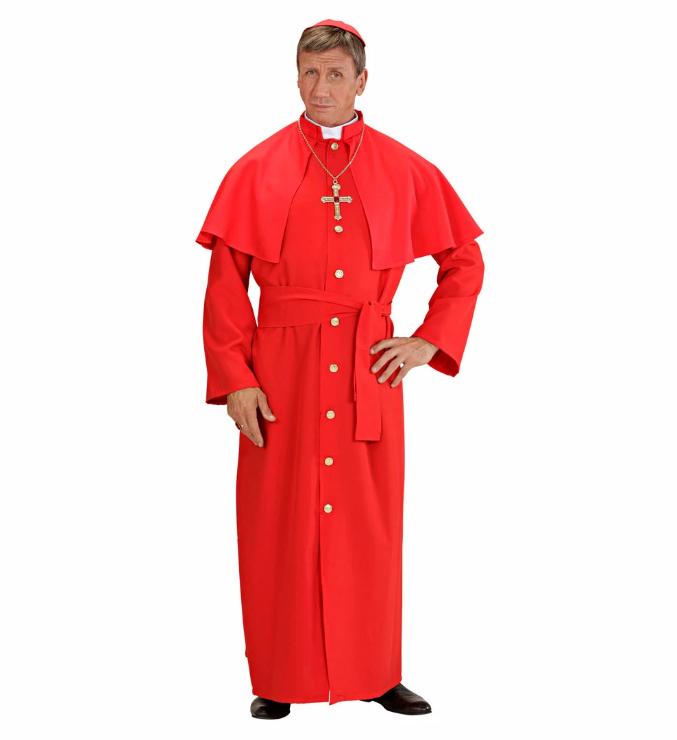 Widmann Red Cardinal Costume 3 Widmann Red Cardinal Costume