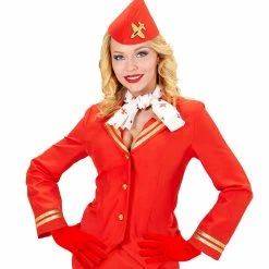 Bristol 1950's Red Gloves Adult