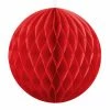 Partydecor Red Honeycomb Decoration 10cm Christmas Gift And Decoration Ideas