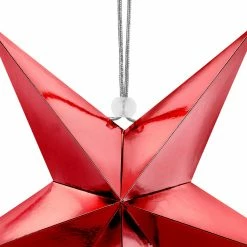 Partydecor Christmas Gift And Decoration Ideas Paper Star Red Hanging Decoration 7 Partydecor Christmas Gift And Decoration Ideas Paper Star Red Hanging Decoration