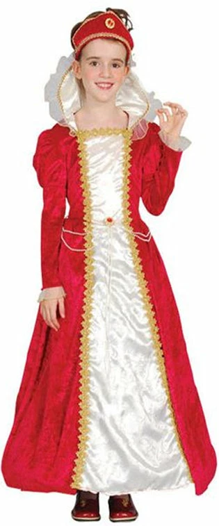 Bristol Medieval, Renaissance & Tudor Costumes Red Princess Costume 3 Bristol Medieval, Renaissance & Tudor Costumes Red Princess Costume