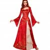 Widmann Decades And History Red Renaissance Princess Costume 2 Widmann Decades And History Red Renaissance Princess Costume