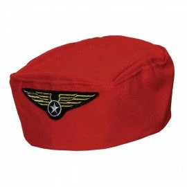 My Fancy Dress Red Flight Attendant Hat Uniform Costumes 3 My Fancy Dress Red Flight Attendant Hat Uniform Costumes