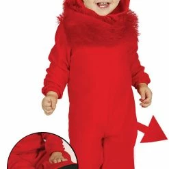 Fiestas Guirca Red Monster Devil Toddler Costume Halloween