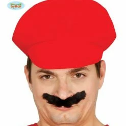 Fiestas Guirca Red Plumber Hat