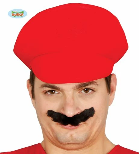 Fiestas Guirca Red Plumber Hat 3 Fiestas Guirca Red Plumber Hat
