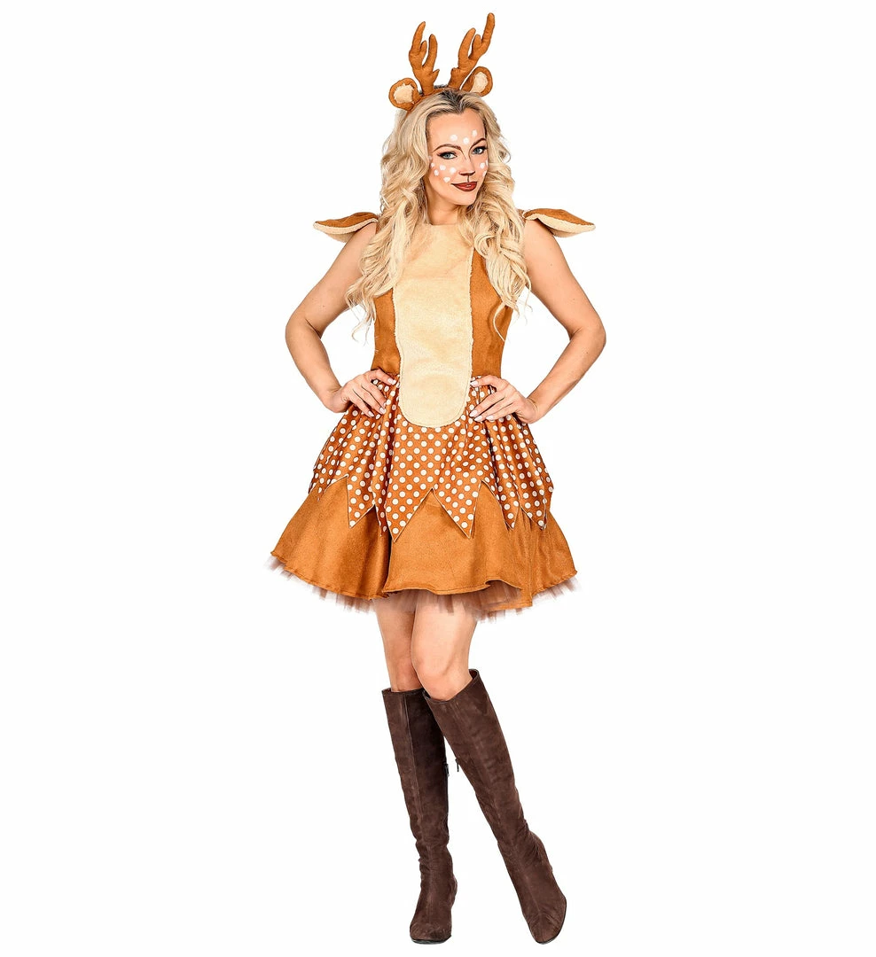 Widmann Christmas Costumes Reindeer Costume Ladies 4 Widmann Christmas Costumes Reindeer Costume Ladies