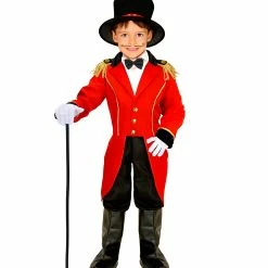 Widmann Clown & Circus Ringmaster Tailcoat Costume Boys