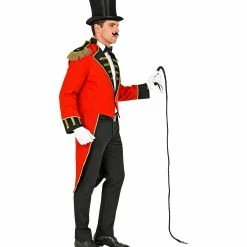 Widmann Ringmaster Tailcoat Jacket Red Men's 8 Widmann Ringmaster Tailcoat Jacket Red Men's