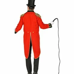 Widmann Ringmaster Tailcoat Jacket Red Men's 9 Widmann Ringmaster Tailcoat Jacket Red Men's