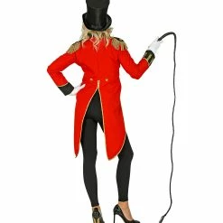 Widmann Ringmaster Tailcoat Jacket Red Ladies 9 Widmann Ringmaster Tailcoat Jacket Red Ladies