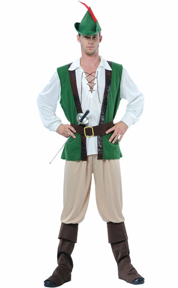 Wicked Medieval, Renaissance & Tudor Costumes Robin Hood Costume 3 Wicked Medieval, Renaissance & Tudor Costumes Robin Hood Costume