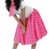 Bristol Adult Rock N Roll Skirt Fushia 2 Bristol Adult Rock N Roll Skirt Fushia