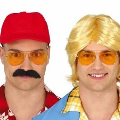 Fiestas Guirca Rocker Glasses Yellow TV & Film