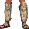 Fiestas Guirca Egyptian, Roman & Greek Roman Lion Shin Guards