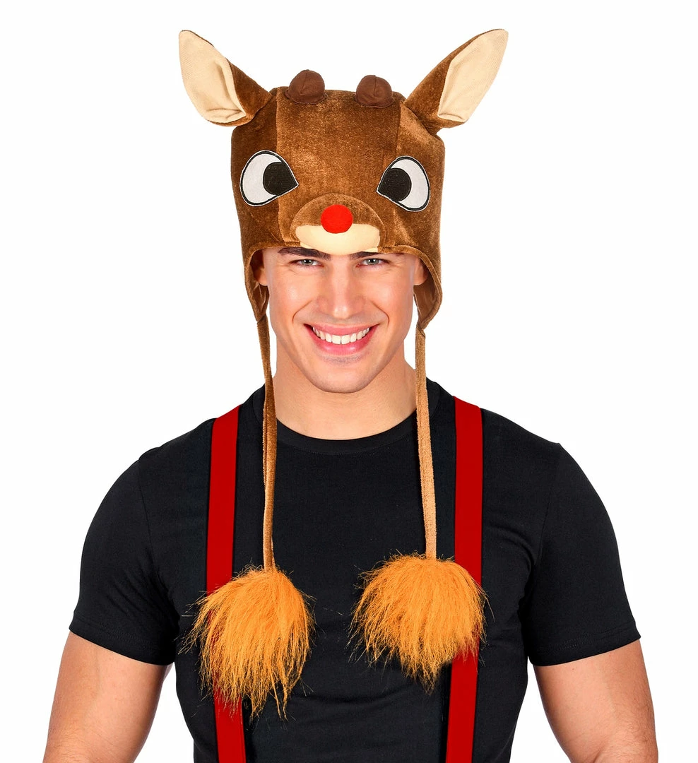 Widmann Rudolf Reindeer Hat 4 Widmann Rudolf Reindeer Hat