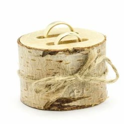 Partydecor Rustic Wooden Ring Bearer 9 Partydecor Rustic Wooden Ring Bearer