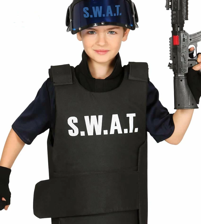 Fiestas Guirca SWAT Costume Vest Kids 3 Fiestas Guirca SWAT Costume Vest Kids