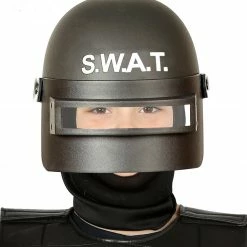 Fiestas Guirca SWAT Riot Police Helmet Kids