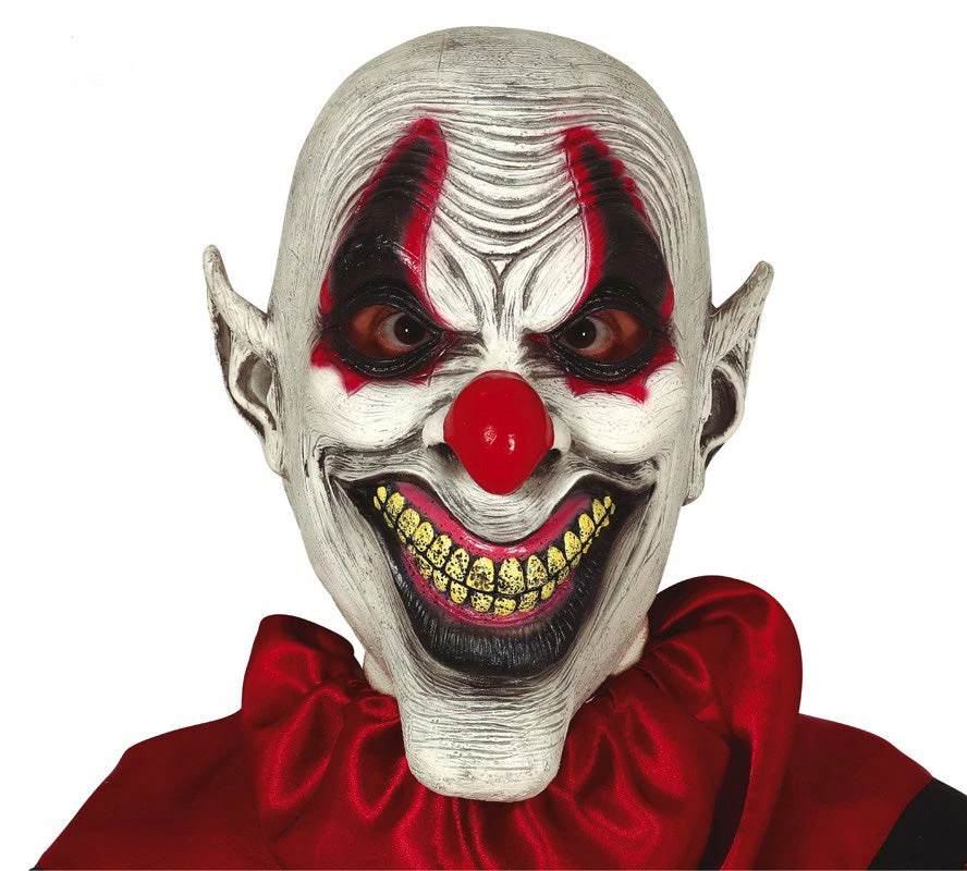 Fiestas Guirca Halloween Accessories Sadistic Clown Mask Latex 3 Fiestas Guirca Halloween Accessories Sadistic Clown Mask Latex