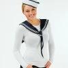 Bristol Sailor Girl Set - Hat And Scarf 2 Bristol Sailor Girl Set - Hat And Scarf