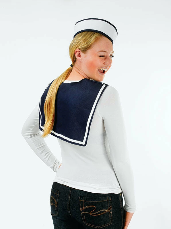 Bristol Sailor Girl Set - Hat And Scarf 4 Bristol Sailor Girl Set - Hat And Scarf