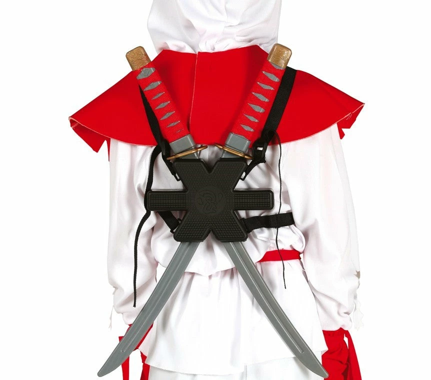 Fiestas Guirca Ninja Costumes Samurai Ninja Swords Red 3 Fiestas Guirca Ninja Costumes Samurai Ninja Swords Red