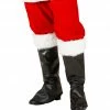 Widmann Santa Boot Covers With Fur Trim Christmas Accessories 1 Widmann Santa Boot Covers With Fur Trim Christmas Accessories