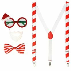 Widmann Ladies Christmas Santa Claus Party Set 7 Widmann Ladies Christmas Santa Claus Party Set