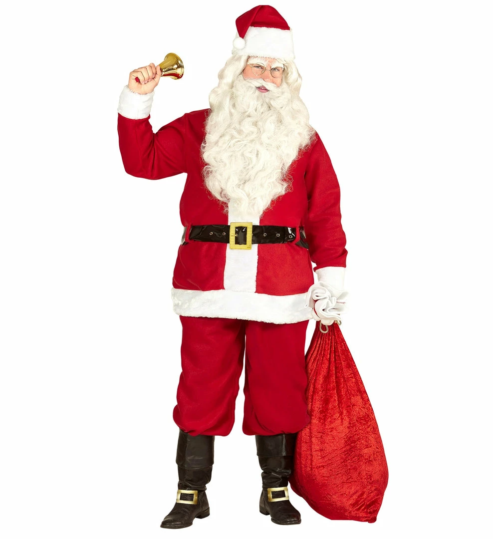 Widmann Christmas Costumes Santa Claus Suit 4 Piece Costume 4 Widmann Christmas Costumes Santa Claus Suit 4 Piece Costume