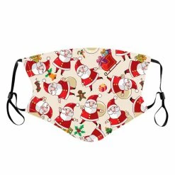 My Fancy Dress Christmas Santa's Face Mask