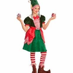Spooky World 22 Widmann Santa's Little Helper Costume Girl
