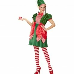 Spooky World 20 Widmann Santa's Little Helper Costume Ladies