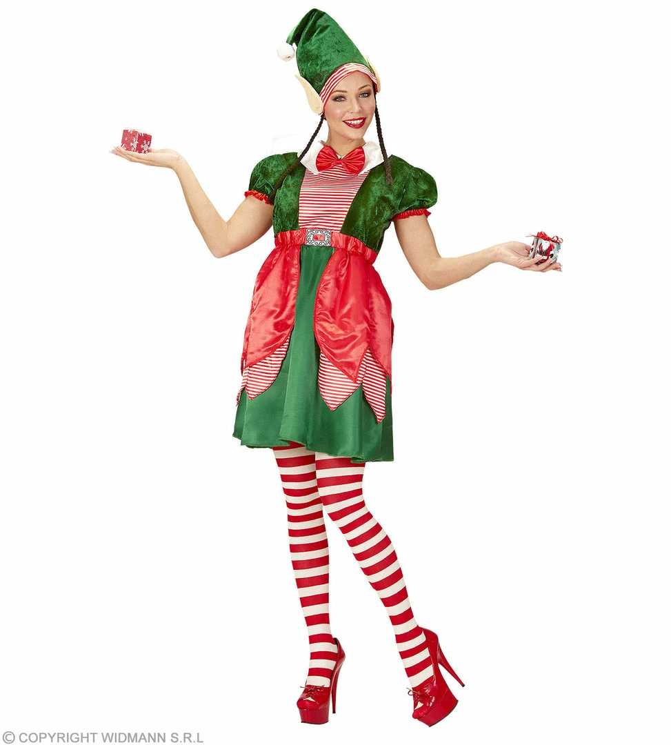 Widmann Santa's Little Helper Costume Ladies 4 Widmann Santa's Little Helper Costume Ladies
