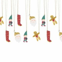 Partydecor Christmas Gift And Decoration Ideas Santa And Elves Gift Tags
