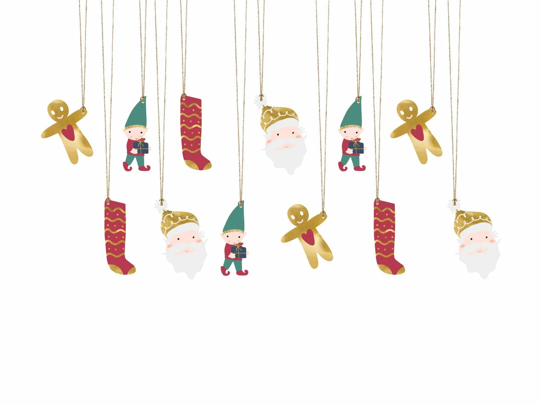 Partydecor Christmas Gift And Decoration Ideas Santa And Elves Gift Tags 3 Partydecor Christmas Gift And Decoration Ideas Santa And Elves Gift Tags
